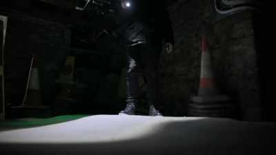 CHRIS: With only a layer
of concrete between us - Spooked Scotland