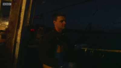 Chris's net is full of sardines. - Cornwall: This Fishing Life
