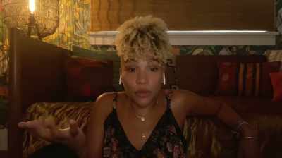 Chrissy overacting or that she's - Untitled Horror Movie