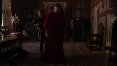 - Christ.
- Sorry, sir. Sorry.  - The Tudors