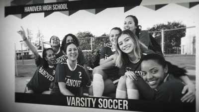 Christa does it all.
Star athlete, star mathlete. - American Vandal