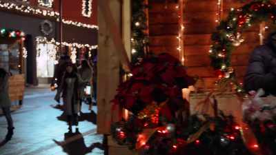 [Christmas choir singing] - Our Christmas Mural