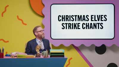 - Christmas elves strike chants. - Make Some Noise