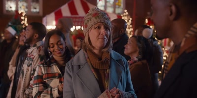 Christmas isn't commercial here, - Christmas with a Kiss