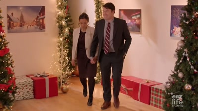 [Christmas jazz playing] - A Brush with Christmas