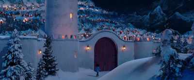 [Christmas music playing] - The Naughty Nine