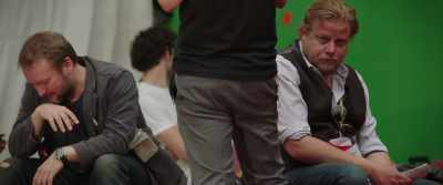 (CHRISTOPHER BREATHES SHARPLY) - The Director and the Jedi