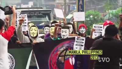 Christopher: Since 2013,
actually, - The Face of Anonymous