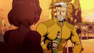 [chuckles] A house on fire
does not seem good. - Creature Commandos