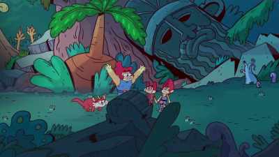 [chuckles] And then
I arm-wrestled
the caveman, - ThunderCats Roar