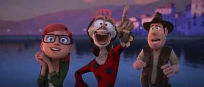 (CHUCKLES AWKWARDLY) - Tad, the Lost Explorer, and the Secret of King Midas