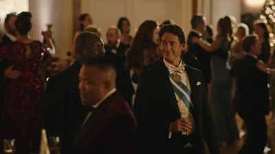 -[chuckles]
Babysitting a loose cannon - A Not So Royal Christmas