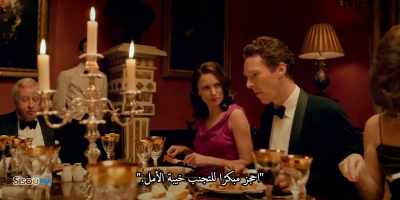 [ Chuckles ] "Book early
to avoid disappointment." - Patrick Melrose
