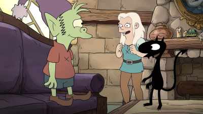 [chuckles and clears throat] - Disenchantment