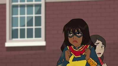 (CHUCKLES) Defective freaks
with defective powers. - Marvel Rising: Secret Warriors