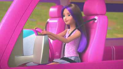 [chuckles]
Everything's coming up Skipper. - Barbie: A Touch of Magic