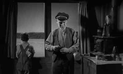 [ Chuckles ] Excuse me, cap, while I -
while I sweeten my coffee. - The Night of the Hunter