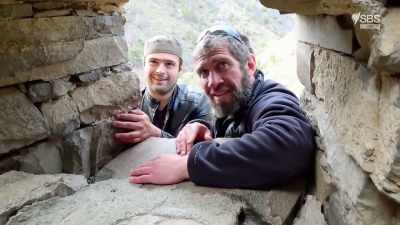 (CHUCKLES)
Faster than WhatsApp. - From Russia to Iran: Crossing Wild Frontier