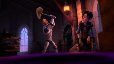 [chuckles, grunts] - Wizards: Tales of Arcadia
