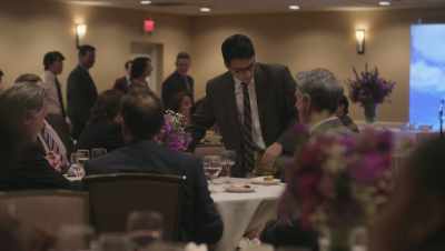 - [chuckles]
- [Harris] Where do I sign the check? - The OA