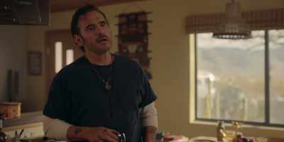 [chuckles] He has a man bun and whiskers. - High Desert