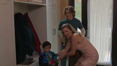 - (Chuckles) Hey, little buddy, - Turkey Drop
