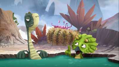 (chuckles)
I don't think that's a thing, Bill. - Gigantosaurus