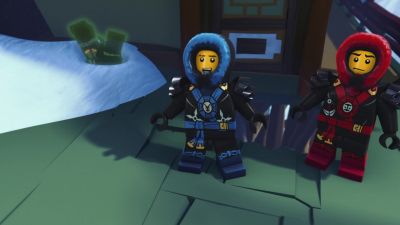 [ CHUCKLES ]
I GOT HIM. - Ninjago: Masters of Spinjitzu