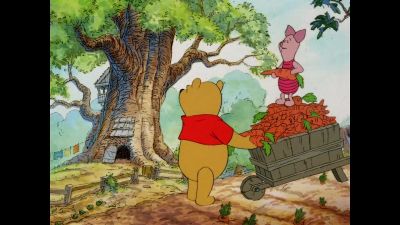 Chuckles I guess he found his pogo stick - The New Adventures of Winnie the Pooh
