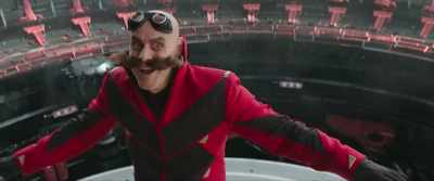 [chuckles] I like the
new look. It works for you. - Sonic the Hedgehog 2