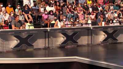 - [chuckles]
- I would've been impressed - America's Got Talent: Extreme