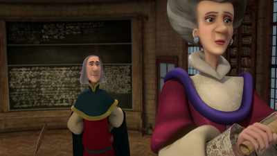 [chuckles] I'm developing
the queenly skill of manipulation. - The Swan Princess: A Fairytale Is Born
