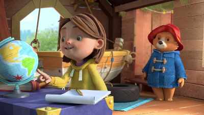 [chuckles] I'm thinking more
like a country I don't know about! - The Adventures of Paddington