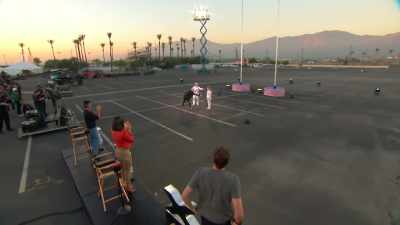 - [chuckles in disbelief] - America's Got Talent: Extreme