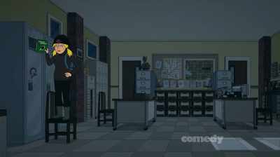 [chuckles in triumph] - Corner Gas Animated