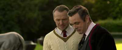 (CHUCKLES)
Isn't that right, Chippy? - Slaughterhouse Rulez