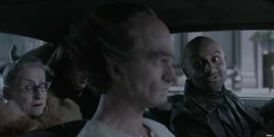 [chuckles lightly]
Where are the costumes? - A Series of Unfortunate Events