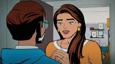 [chuckles] Look,
can I just get you to promise - Your Friendly Neighborhood Spider-Man