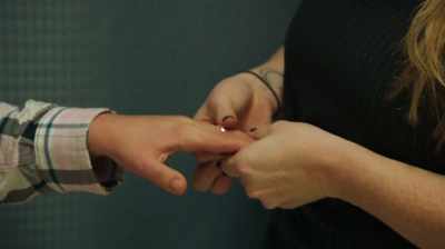 (chuckles)
MOLLY:
Now with this ring... - City Hall