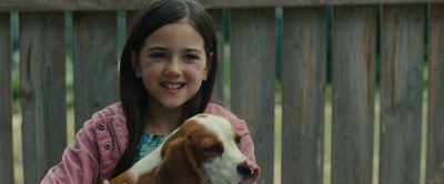 [chuckles]
My mom does love dogs. - A Dog's Journey