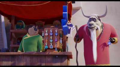 [chuckles nervously] - Rock Dog 2: Rock Around the Park