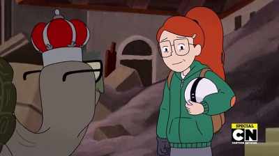[ Chuckles nervously ] - Infinity Train