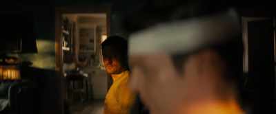 [chuckles nervously] - Knock at the Cabin