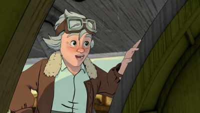 [chuckles] Of course. Transylvania. - Curses!