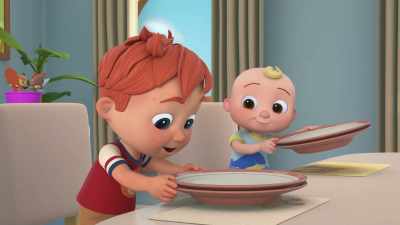 [chuckles] One for Papa and one for Daddy. - CoComelon Lane