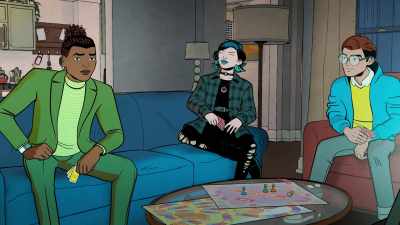 - [chuckles]
- [phone ringing] - Your Friendly Neighborhood Spider-Man
