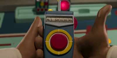 [chuckles] - Chicken Run: Dawn of the Nugget