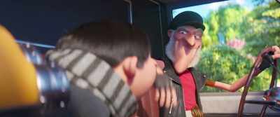 [chuckles] - Minions: The Rise of Gru