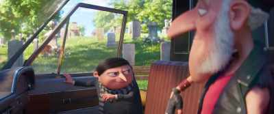 [chuckles] - Minions: The Rise of Gru