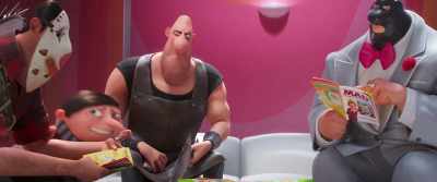 [chuckles] - Minions: The Rise of Gru